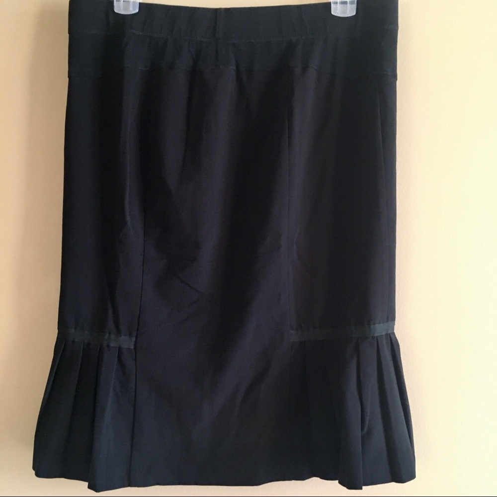 Motherhood Maternity Black Pleated Pencil Skirt L - Picture 7 of 7